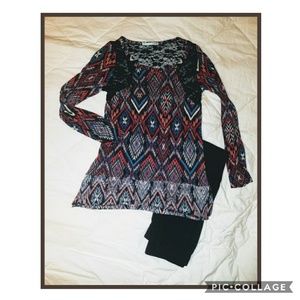 Maurices Long Sleeve Top in Medium